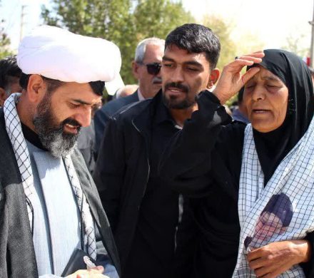 مراسم تشییع سه شهید مظلوم حملات رژیم صهیونیستی و آمریکا به کشور
