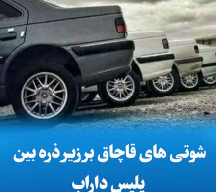 شوتی های قاچاق بر زیر ذره بین پلیس داراب