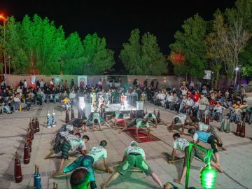 گزارش تصویری شب اول دومین اجلاسیه سرداران، امیران و ۵۵۰ شهید شهرستان داراب